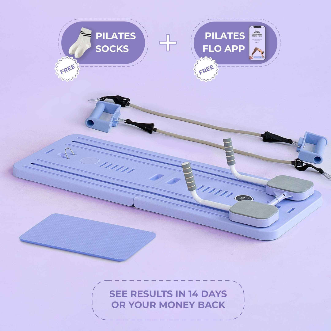 Flo Portable Pilates Reformer - Black