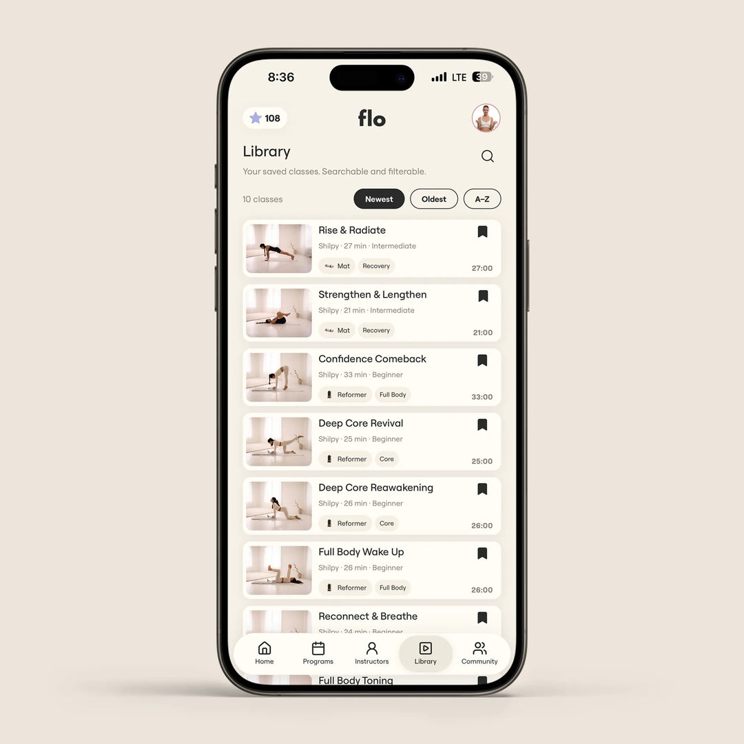 Pilates App Subscription