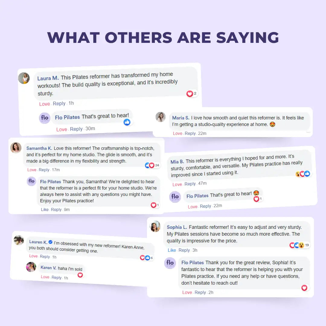 Flo Portable Pilates Reformer