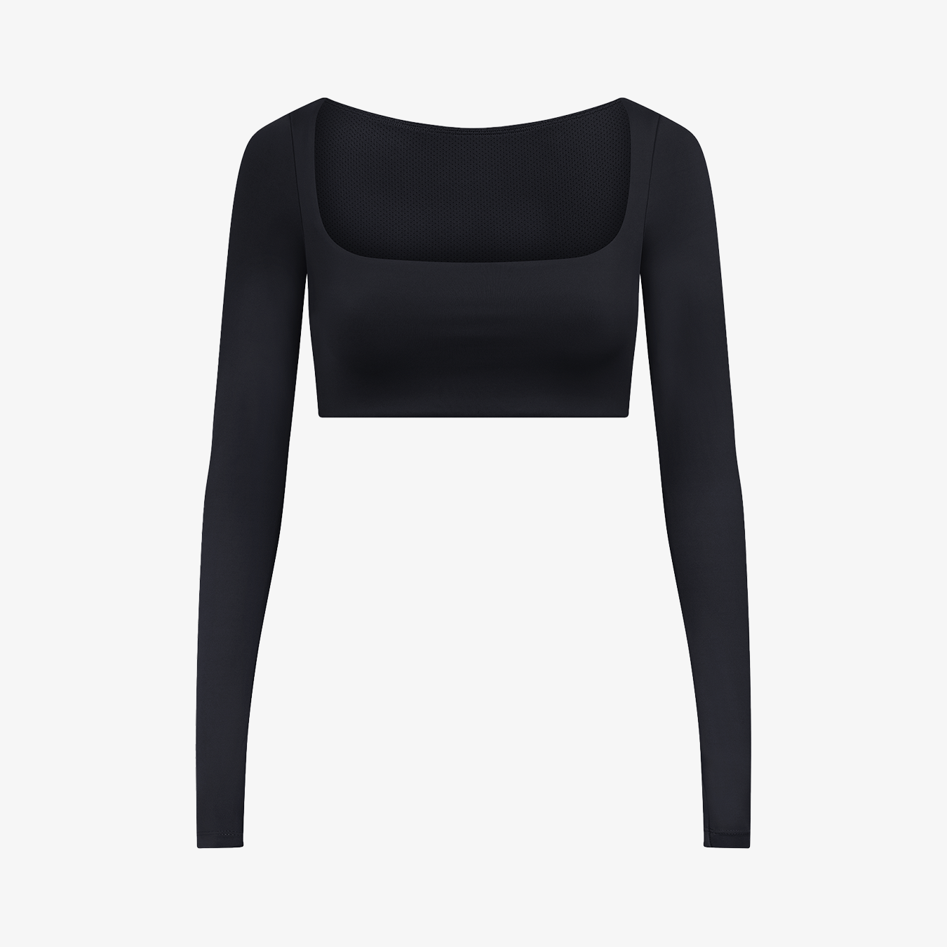 Scoop Long Sleeve Crop