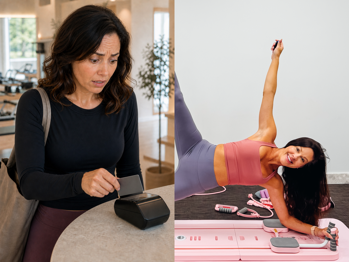 Studio Pilates cost compared with Flo at home
